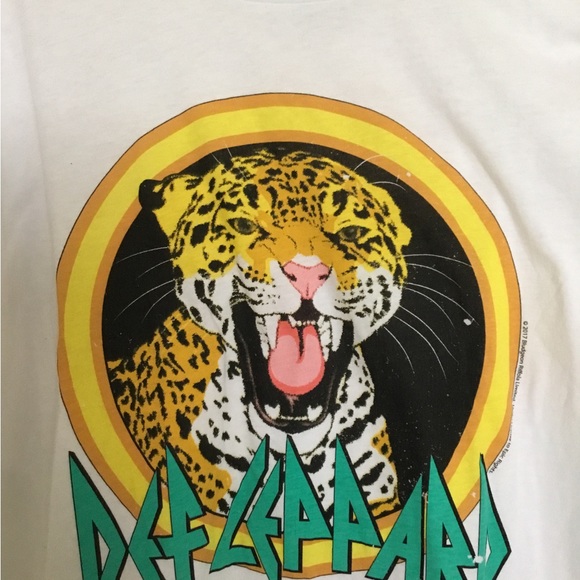 Vintage Women’s Chaser Def Leopard Band Tee, NWT - Picture 5 of 8